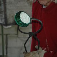 Défournement . Stage poterie en Ardèche